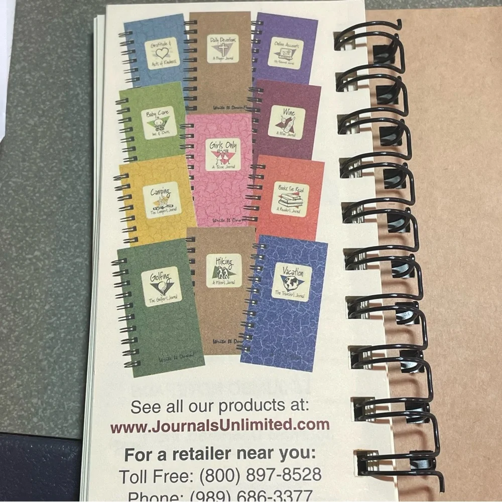 Mini Size Spiral Journal Notebook Out Of Mouth Of Babes Write It Down Series
